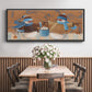 Snowball Bucket - Floater Framed Canvas Print