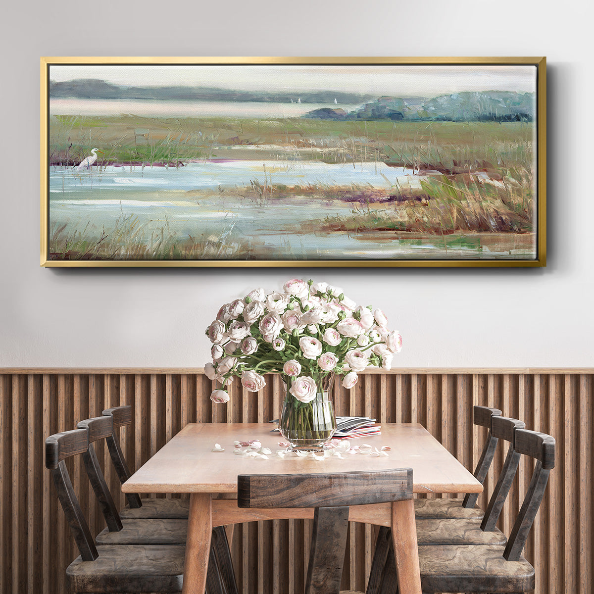 Early Morning Magic - Floater Framed Canvas Print
