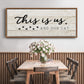 Us and Our Cat - Floater Framed Canvas Print
