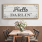 Hello Darlin' - Floater Framed Canvas Print