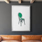 Take a Seat VIII - Modern Framed Canvas Print