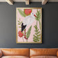 Birds in Motion IV - Modern Framed Canvas Print