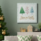 Christmas Tree Whimsy II-Premium Gallery Wrapped Canvas - Ready to Hang