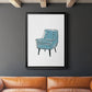 Take a Seat X - Modern Framed Canvas Print