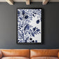 Indigo Song I - Modern Framed Canvas Print