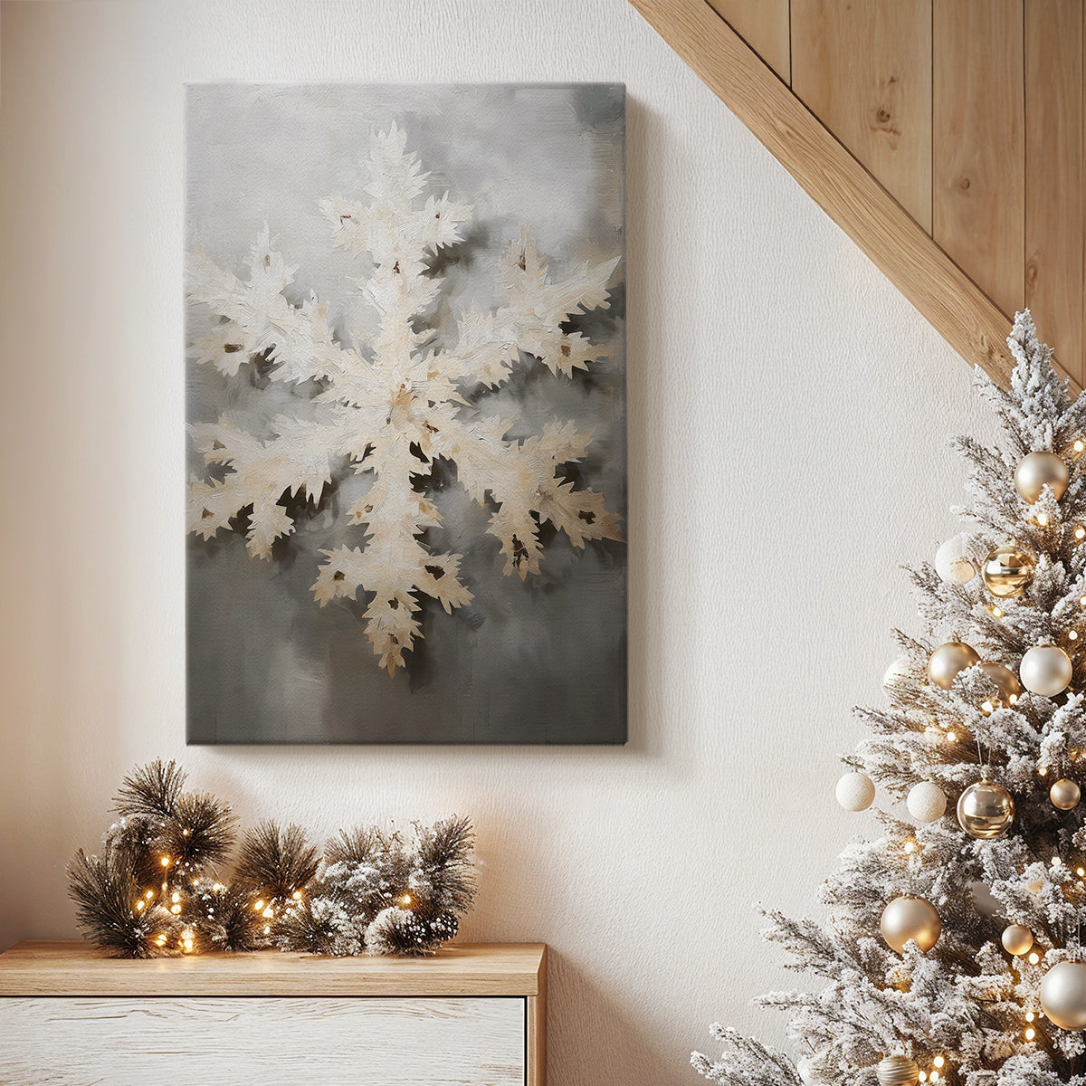 Quiet Lantern at Eve - Canvas Art Print