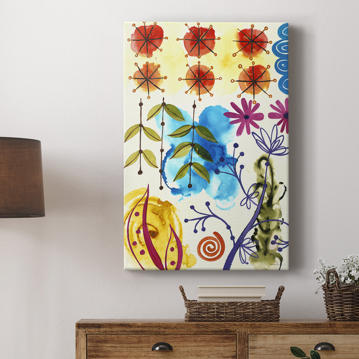 Flower Power II - Canvas Art Print