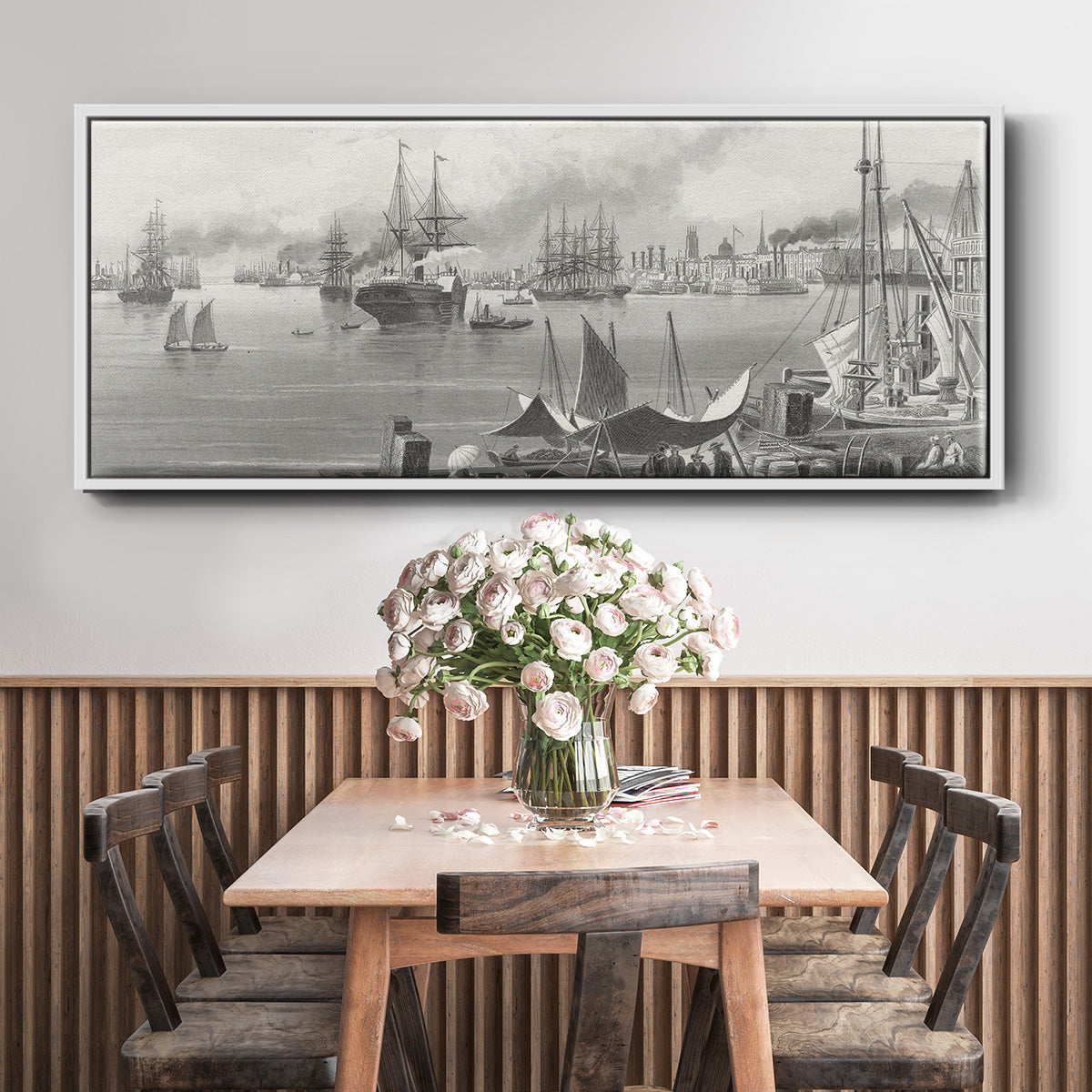 New Orleans - Floater Framed Canvas Print