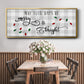 Buffalo Check Merry - Floater Framed Canvas Print