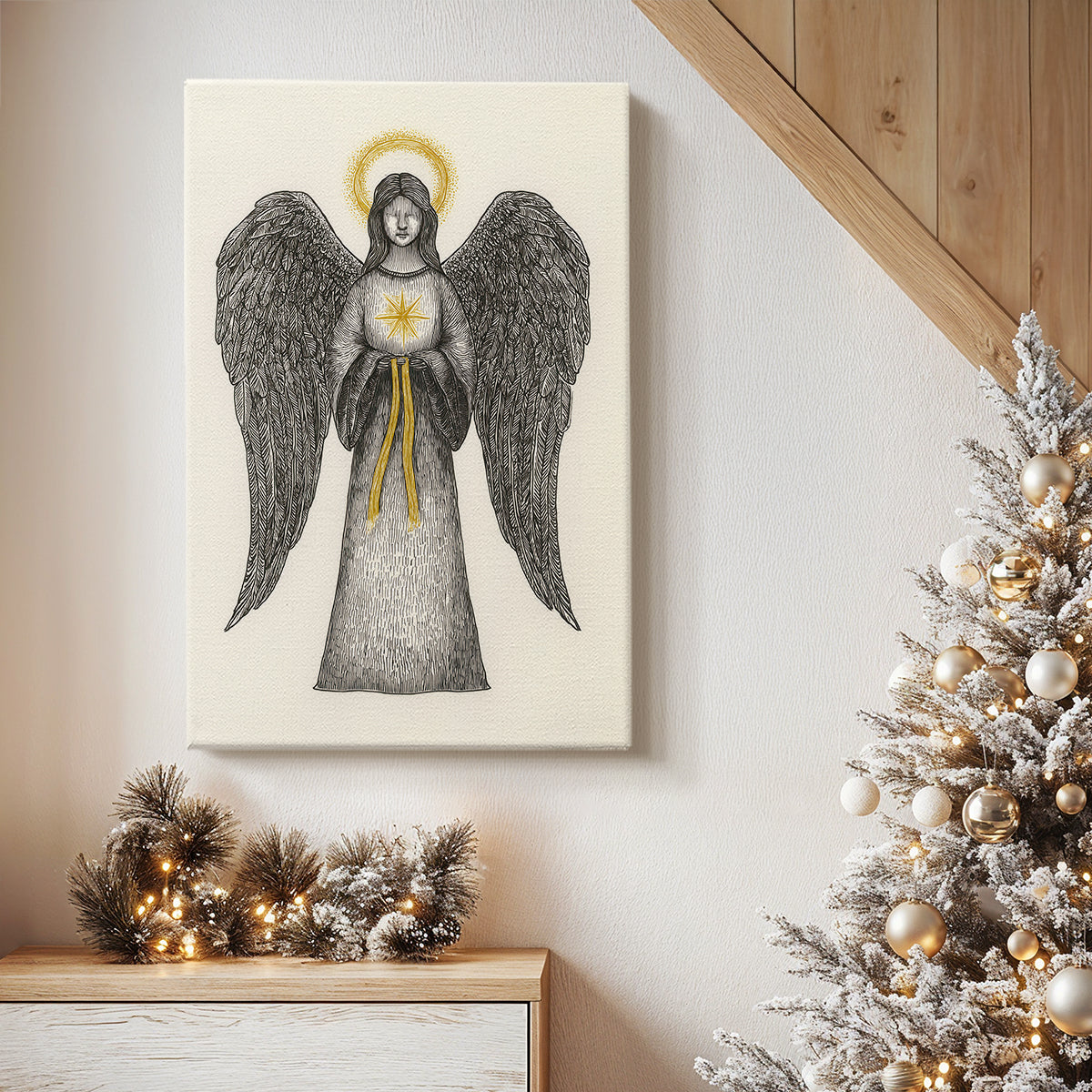 Frostlit Promise - Canvas Art Print