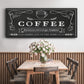 Coffee Everyday - Floater Framed Canvas Print