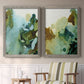 Water and Earth I - Premium Framed Canvas 2 Piece Set - Ready to Hang