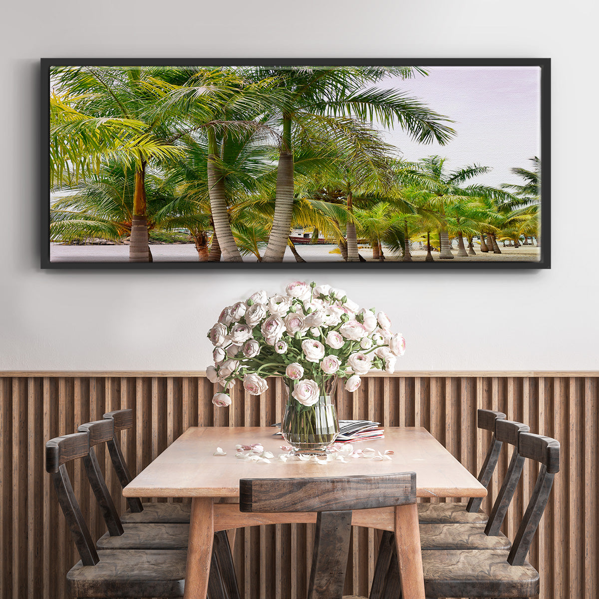 Summer Day - Floater Framed Canvas Print