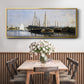Pleasure Boats, 1872 - Floater Framed Canvas Print