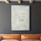 Chase the Sun - Modern Framed Canvas Print