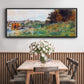The Banks of the Seine at the Argenteuil Bridge, 1874 - Floater Framed Canvas Print