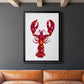 Lobster - Modern Framed Canvas Print
