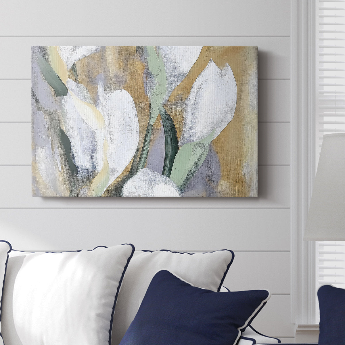 Floral Watercolor LV - Canvas Art Print