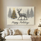 Silver Dusk Carol - Canvas Art Print