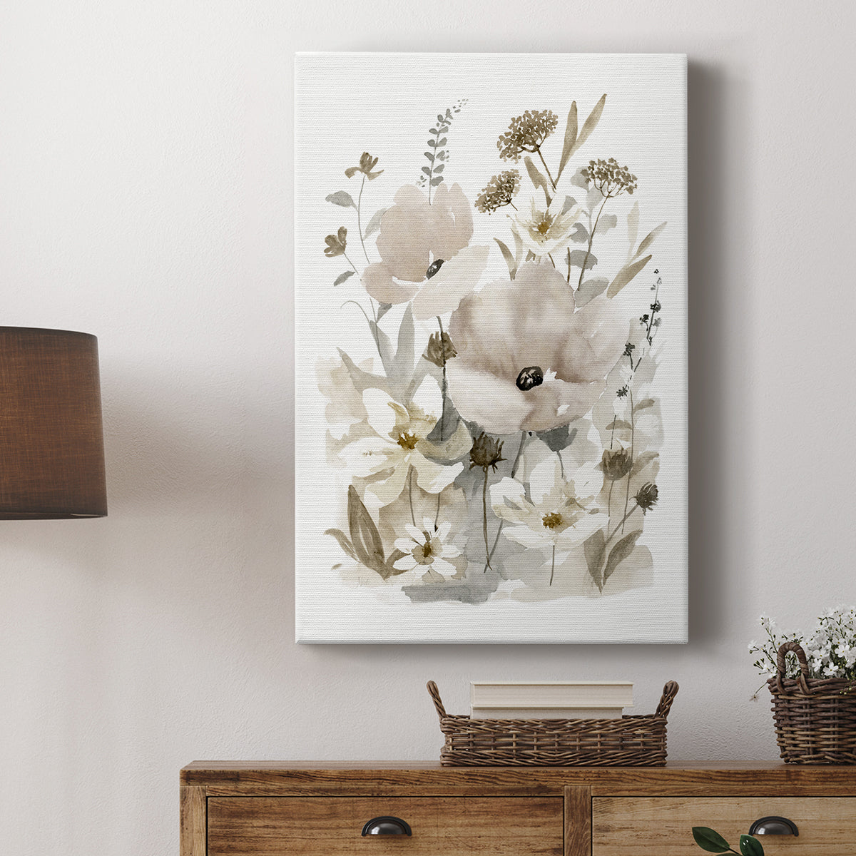 Neutral Nature II - Canvas Art Print