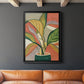 Potted Bird of Paradise - Modern Framed Canvas Print