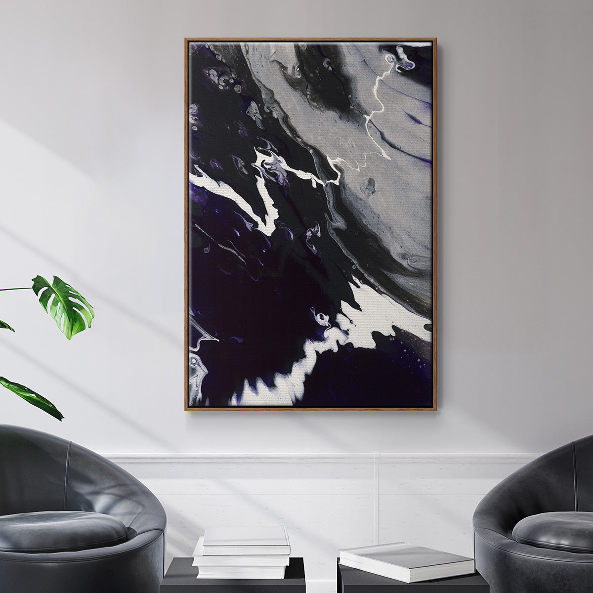 M108 - Floater Framed Canvas Print