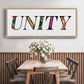 Unity - Floater Framed Canvas Print