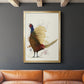 Pheasant Splash 8 - Modern Framed Canvas Print