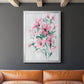 Posy Blooms III - Modern Framed Canvas Print