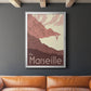 French Coast I - Modern Framed Canvas Print