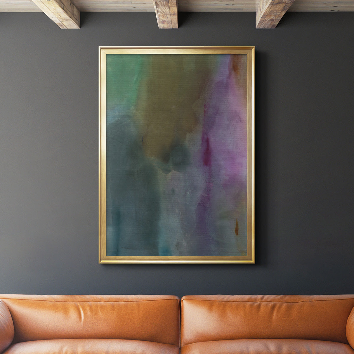 Simple Yet Affecting - Modern Framed Canvas Print