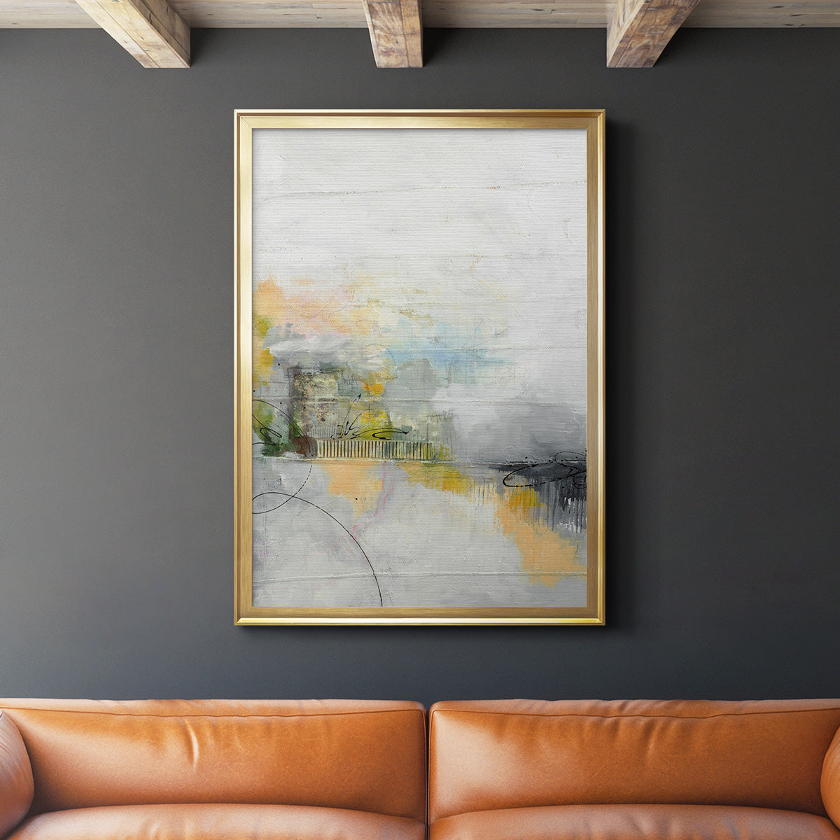 A Place of My Own - Modern Framed Canvas Print