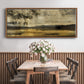 Golden Staffelsee Lake - Floater Framed Canvas Print