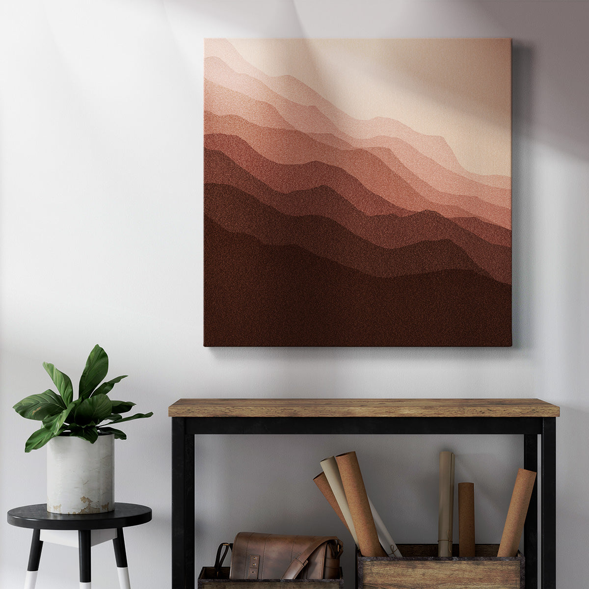 Gradient Scape I - Canvas Art Print