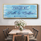 Fueled By - Floater Framed Canvas Print