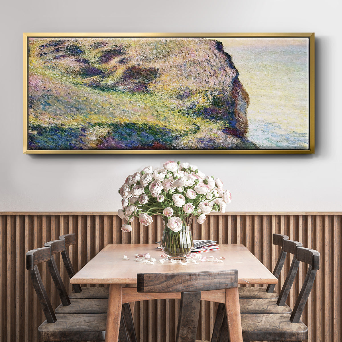 The Pointe du Petit Ailly, 1897 - Floater Framed Canvas Print