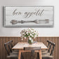 Bon Appetit - Floater Framed Canvas Print