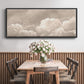 Painted Clouds I - Floater Framed Canvas Print