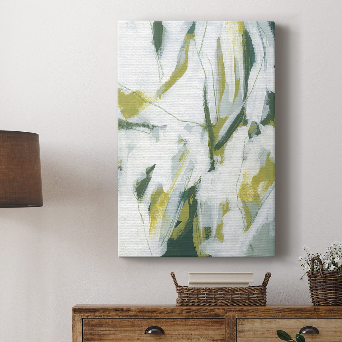 Emerald Ice I - Canvas Art Print