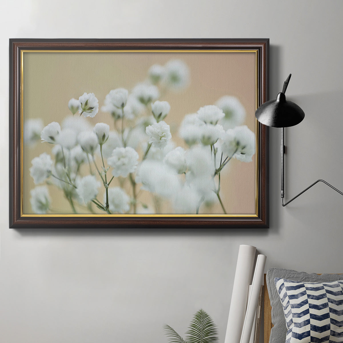 Baby's Breath Study II Premium Framed Canvas- Ready to Hang