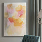 Warm Petals I Premium Gallery Wrapped Canvas - Ready to Hang