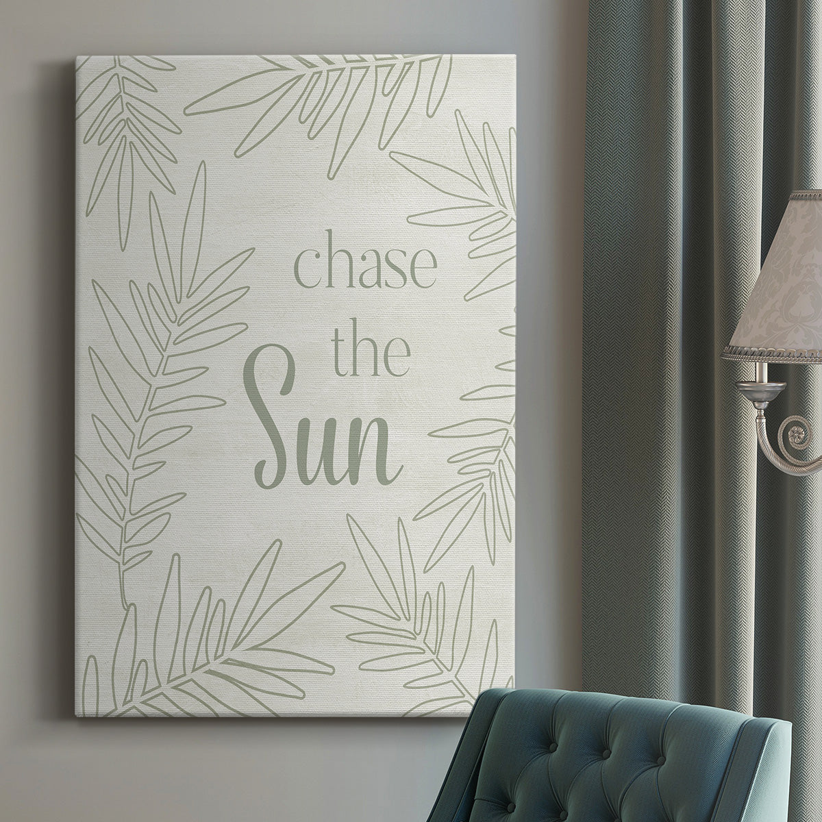 Chase the Sun Premium Gallery Wrapped Canvas - Ready to Hang