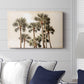 Blushing Palms - Canvas Art Print