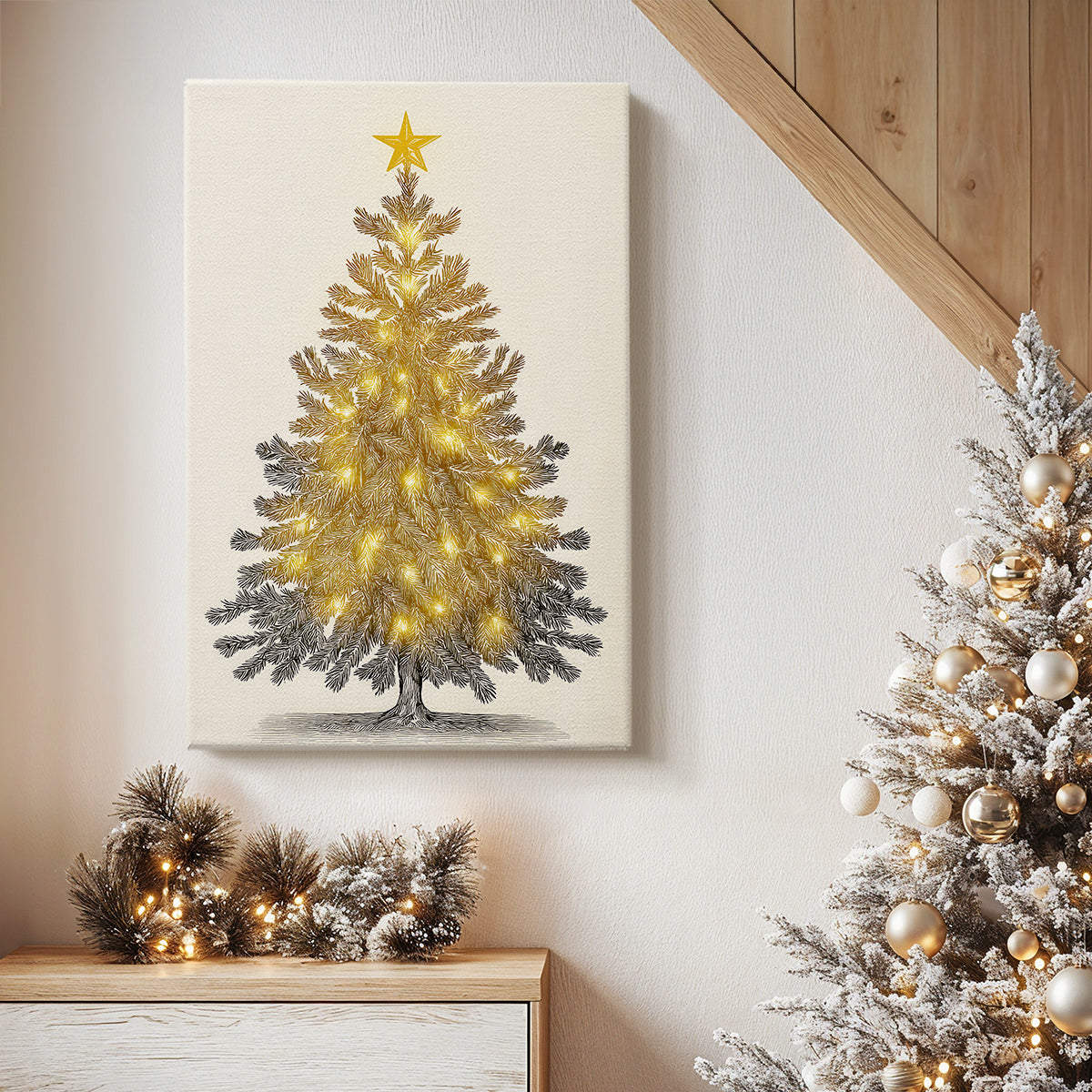 Golden Serenade - Canvas Art Print
