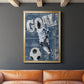 Goal Scorer - Modern Framed Canvas Print