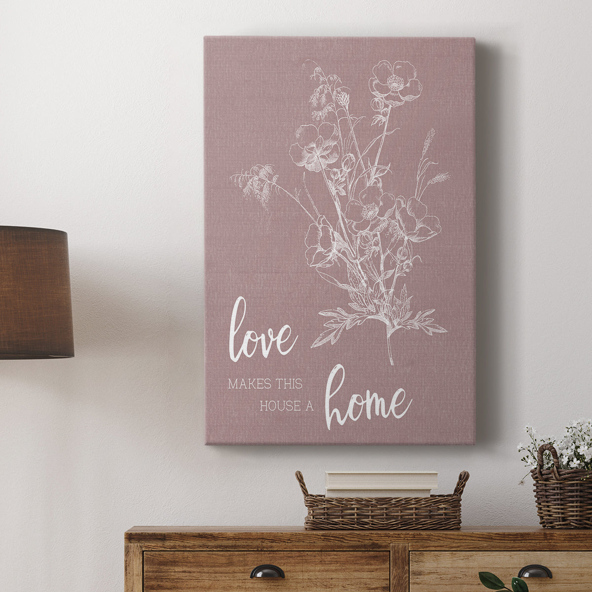 Love Home - Canvas Art Print