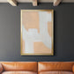 Neutral Winding Paths II - Modern Framed Canvas Print
