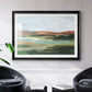 Autumn River Crossing I - Modern Framed Art Print