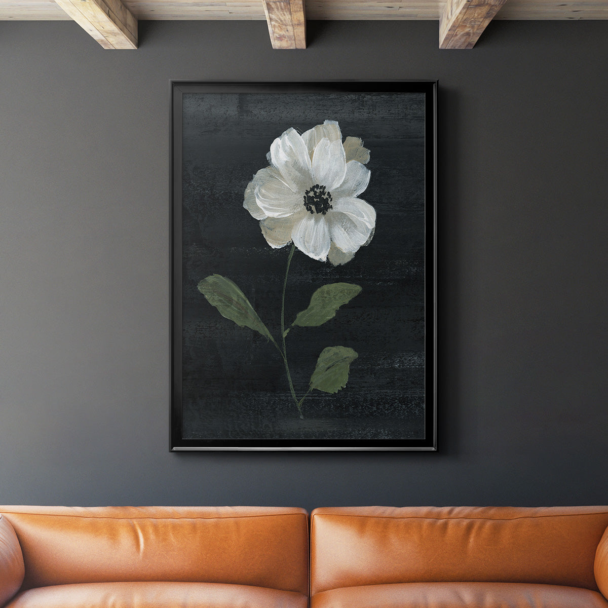 Country Botanical I - Modern Framed Canvas Print