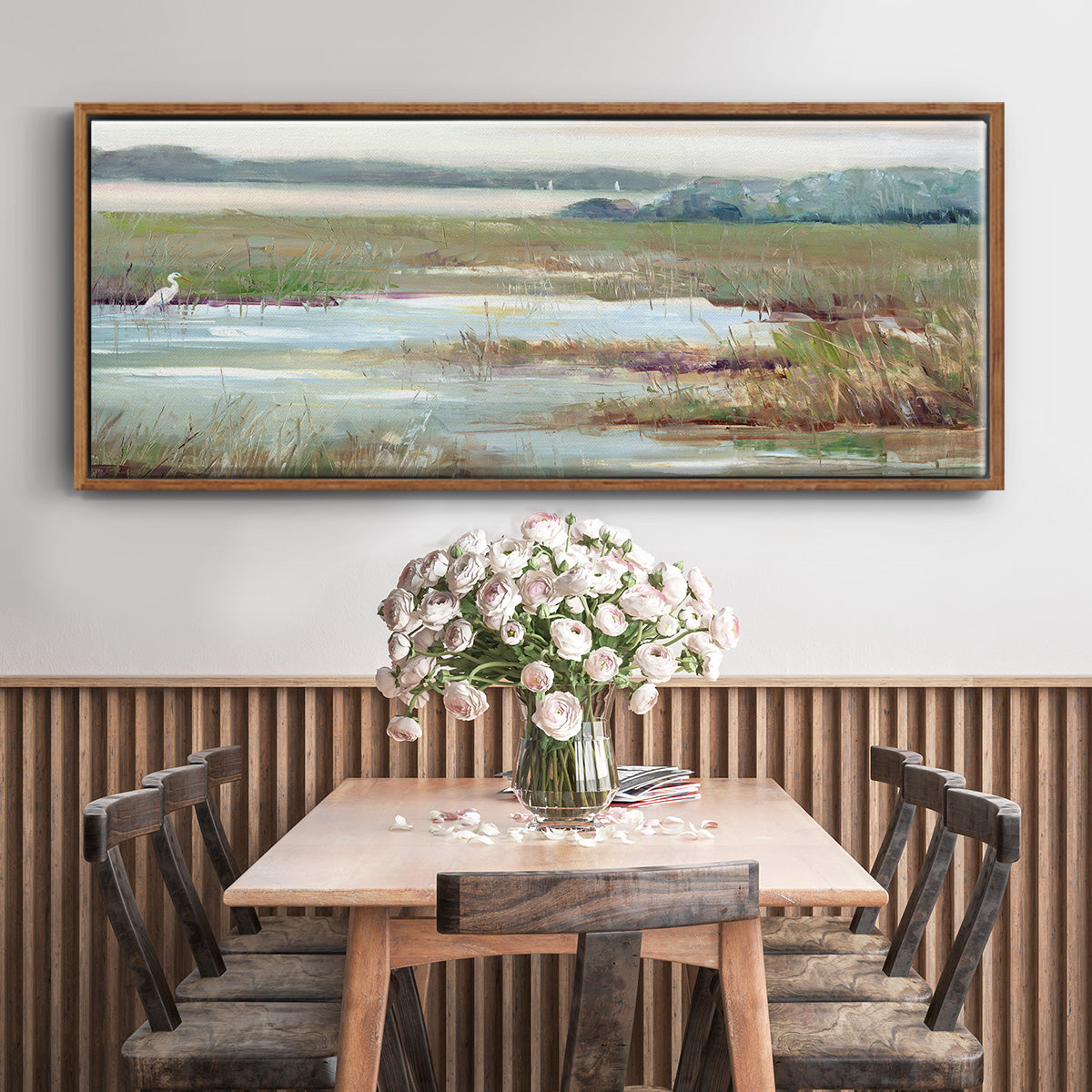 Early Morning Magic - Floater Framed Canvas Print